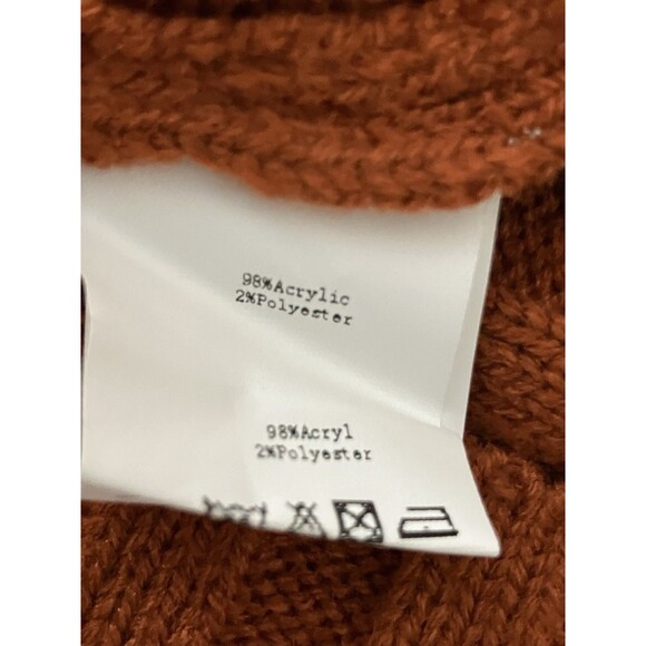 Grace Karin Sweater Dress Long Sleeve Terracotta Brown NWT Medium - Picture 4 of 5